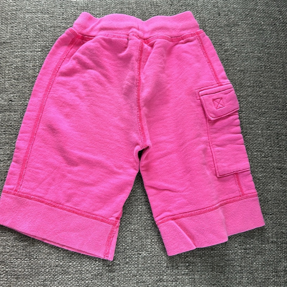 Hanna Andersson Girls Pink Wide Leg Cropped Pants with Pockets Size 3T - Picture 6 of 7